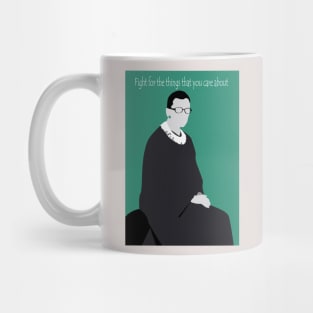 RBG poster Ruth BADER GINSBURG Mug